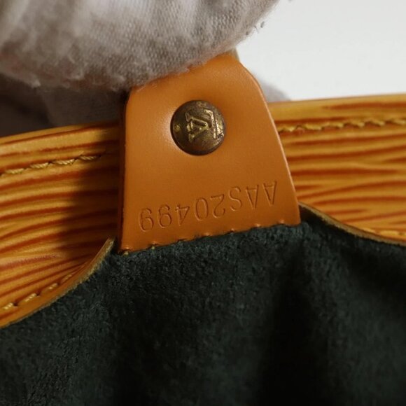 LOUIS VUITTON Epi Vavin PM Tote Bag SPO 2way Yellow LV Auth - Picture 12 of 15